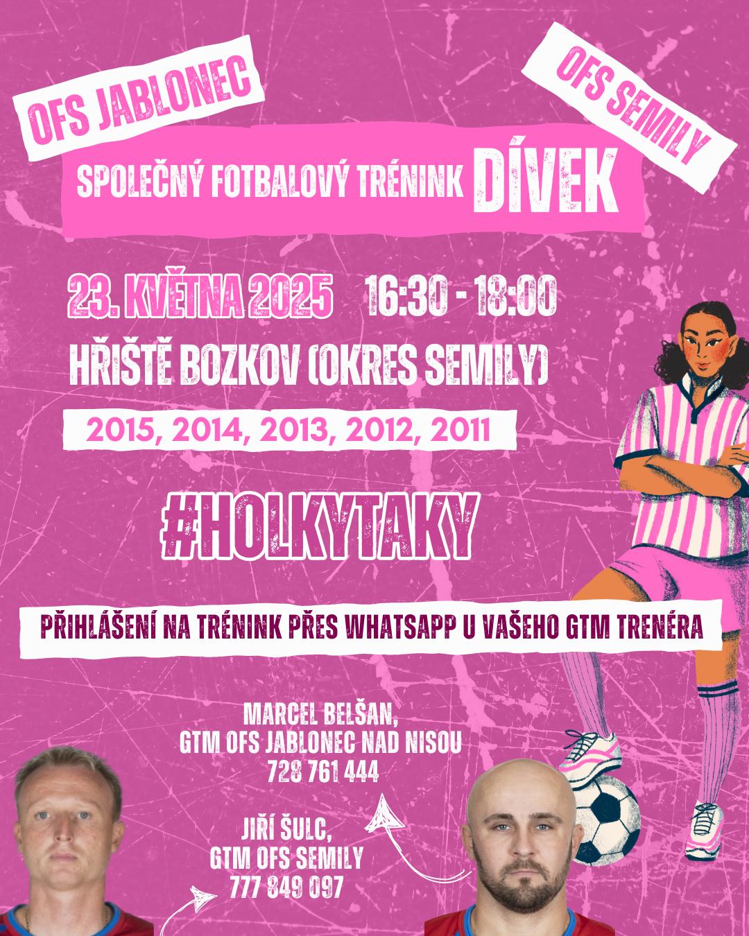 Tréninková jednotka dívek